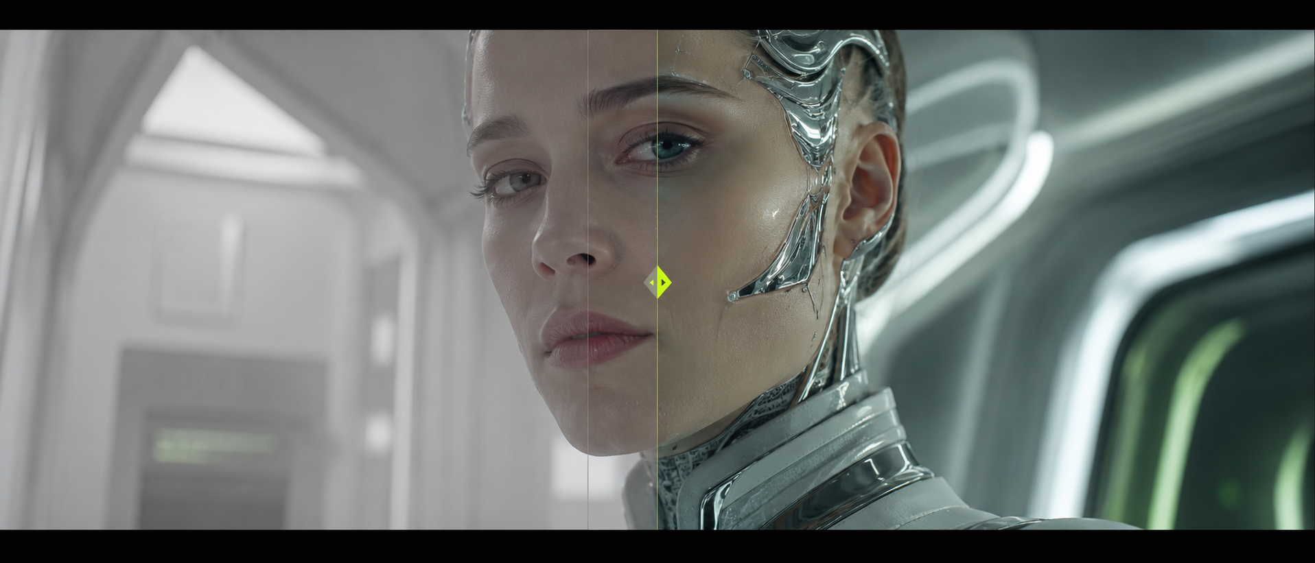 Alien Worlds cinematic before after LUT sample